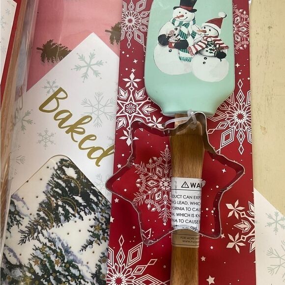 Christmas Baking Set Spatulas Star Cutter - Picture 3 of 8